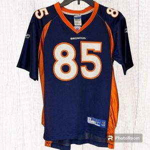 Boy's Reebok NFL Players Inc Denver Broncos Leslie Jersey Size Large (14/16)